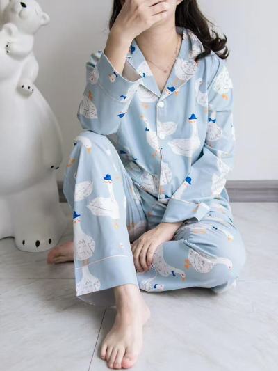嫚熙孕妇家居服套装上衣+长裤 140.2元 - 86线报