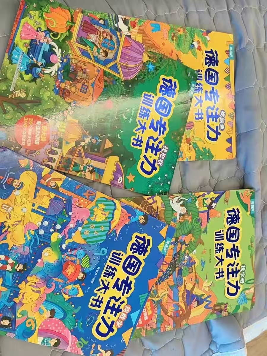 德国专注力训练大书拍4册装 29元 - 86线报