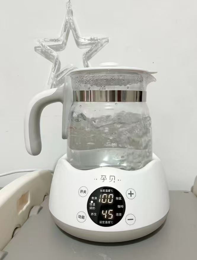 孕贝全玻璃恒温水壶1.3L 135元 - 86线报