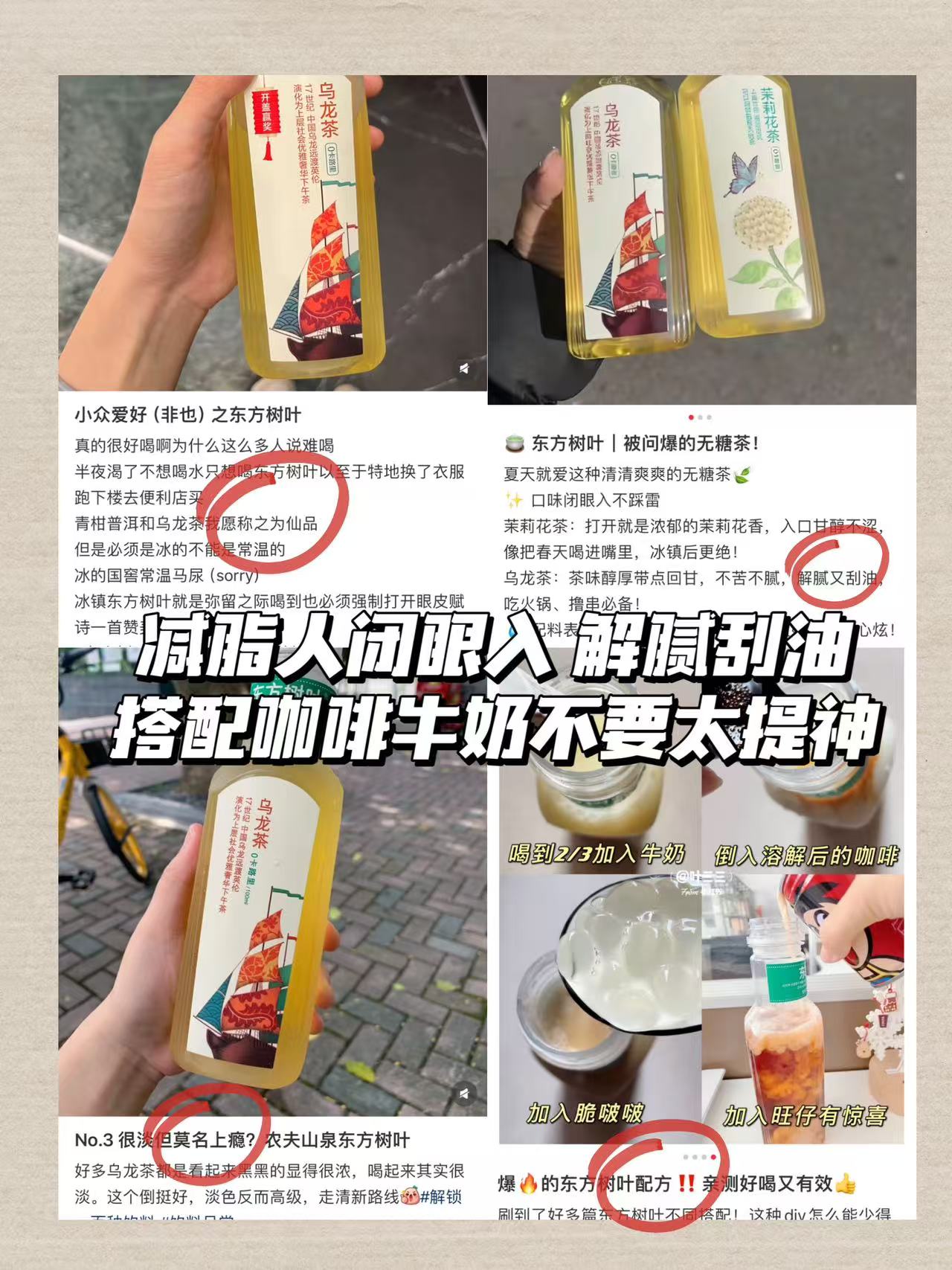 东方树叶乌龙茶335ml*6瓶 11.9元 - 86线报