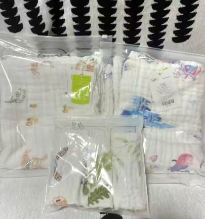 婧麒婴儿纱布浴巾A类宝宝新生儿童纯棉六层高密加厚洗澡包裹巾70×90 59.7元 - 线报酷 婧麒婴儿纱布浴巾A类宝宝新生儿童纯棉六层高密加厚洗澡包裹巾70×90 59.7元 - 线报酷