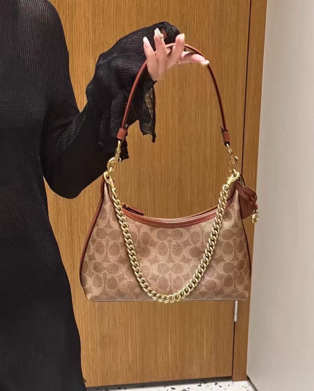 COACH蔻驰Laurel31流浪包单肩斜挎手提包腋下包 1485元 - 86线报