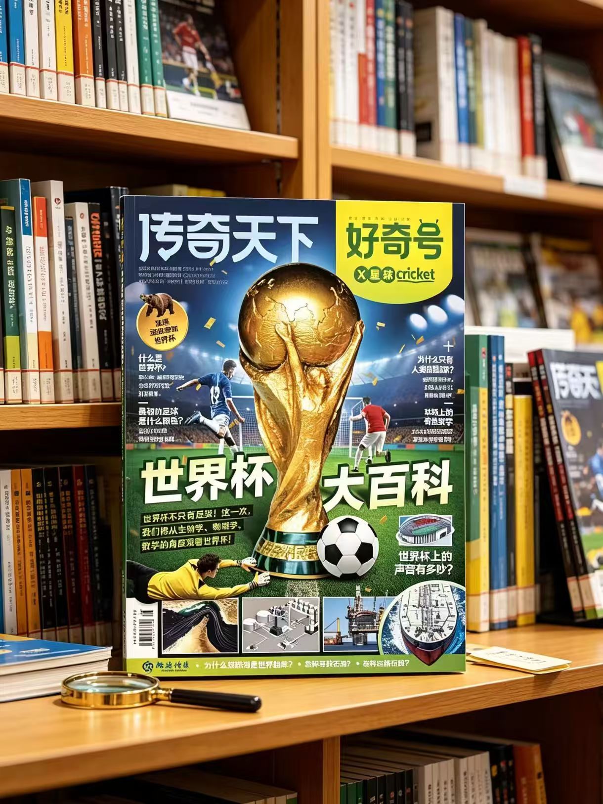好奇号世界杯大百科3本 18.5元 - 86线报