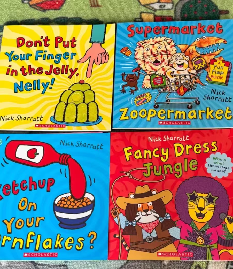 小彼恩Nick Sharratt 4册 103元 - 爱挖宝线报