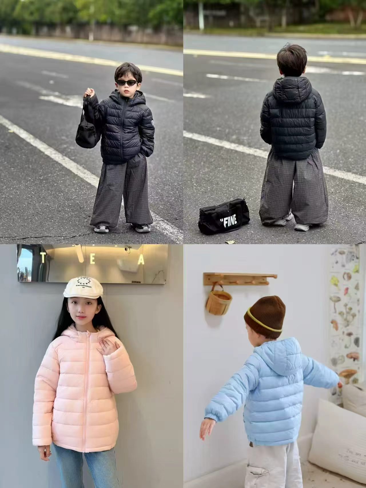 雪中飞儿童排骨羽绒服尺码110-170cm 127.2元 - 线报酷