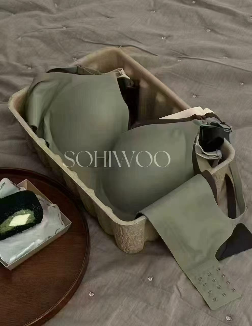 sohiwoo哺R内衣裸感肤 拍2件 39.6元，sohiwoo哺R内衣海藻绿 拍2件 39.6元 - 86线报
