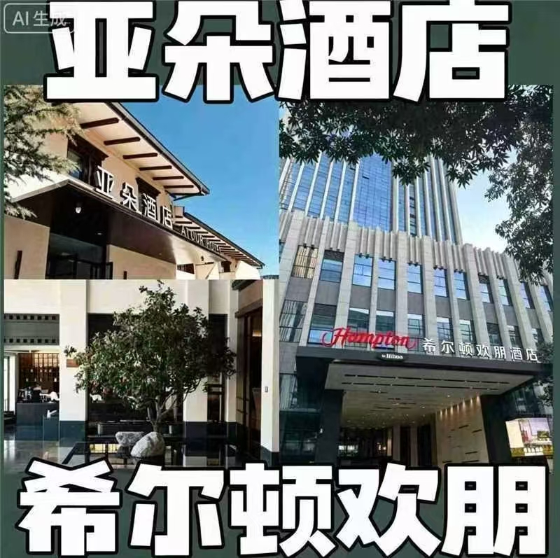 亚朵希尔顿欢朋全国400+门店1晚通用卷 199元 - 线报酷