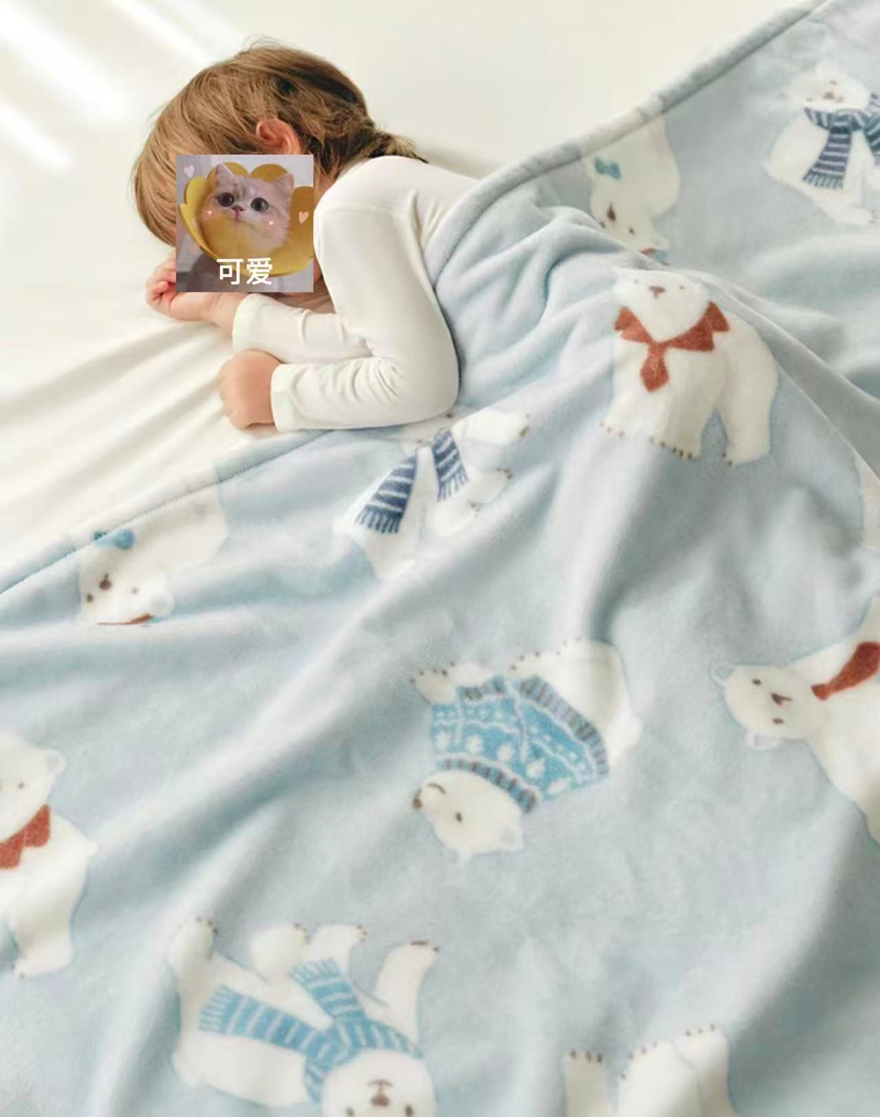 ibaby企鹅绒宝宝盖毯120*150cm 69.4元 - 86线报