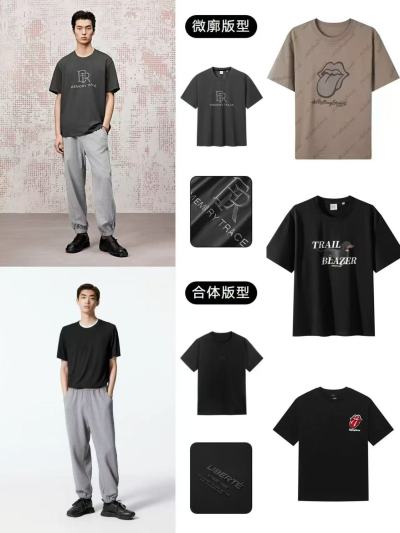 GXG男士短袖T恤任选一款 58元 - 86线报 GXG男士短袖T恤任选一款 58元 - 86线报