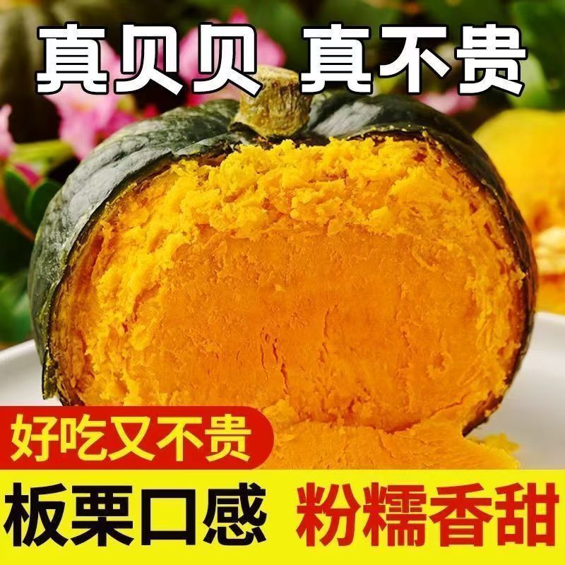 正宗板栗贝贝南瓜5斤 9.9元 - 线报酷