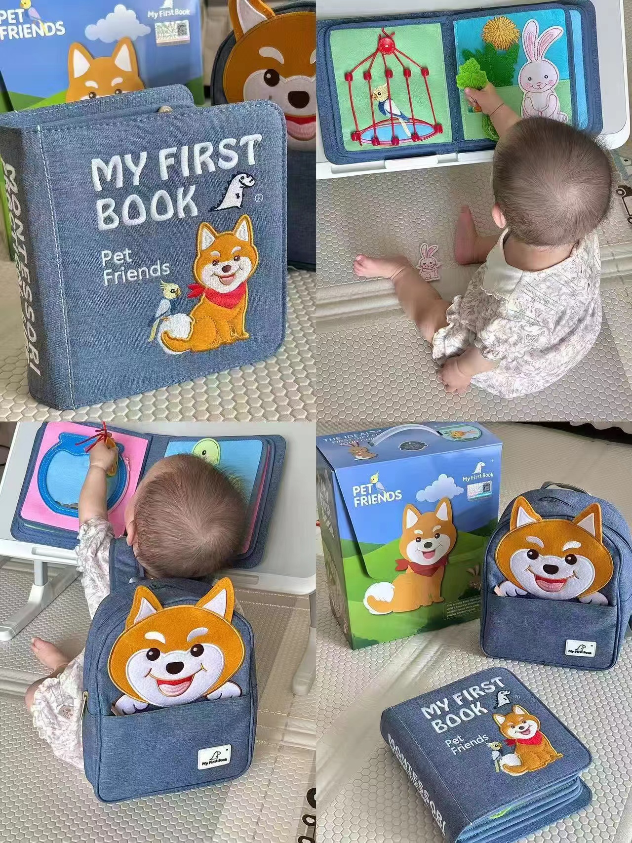 ⭕️MY FIRST BOOK早教布书 💰仅189🉐布书+便携包‼️ - 86线报