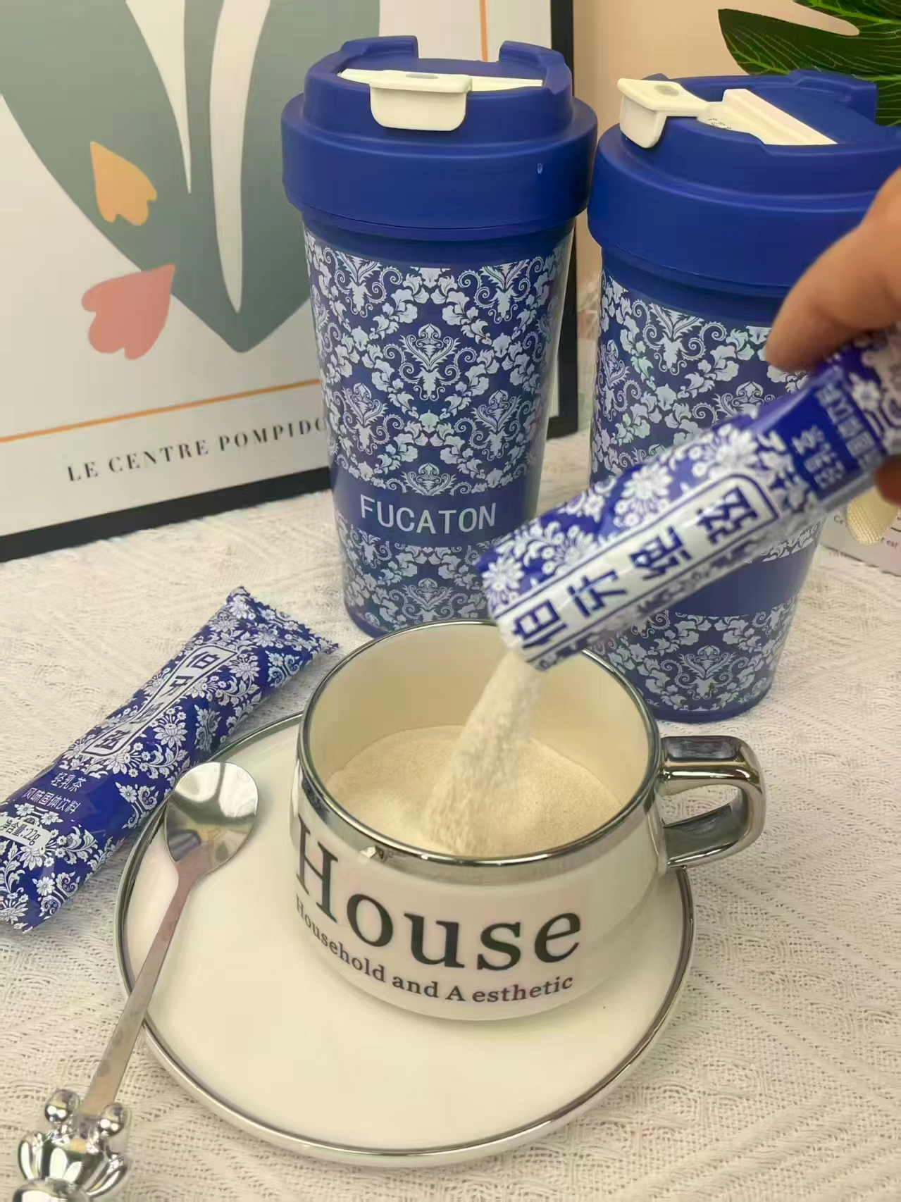 伯牙绝弦/茉莉雪芽轻乳茶22克*7+赠杯子 10.6元 - 86线报