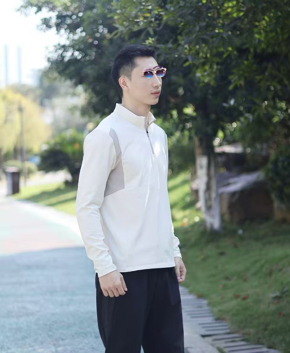 FILA斐乐男子针织长袖上衣26冬款加绒半拉链长T 225.4元 - 86线报
