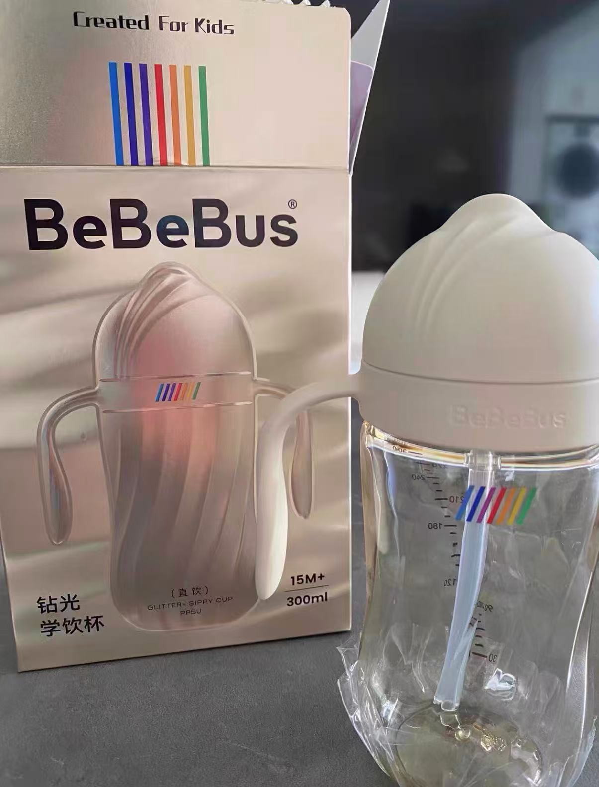 Bebebus钻光直饮杯拍首项300ml 15个月+ 179元 - 86线报