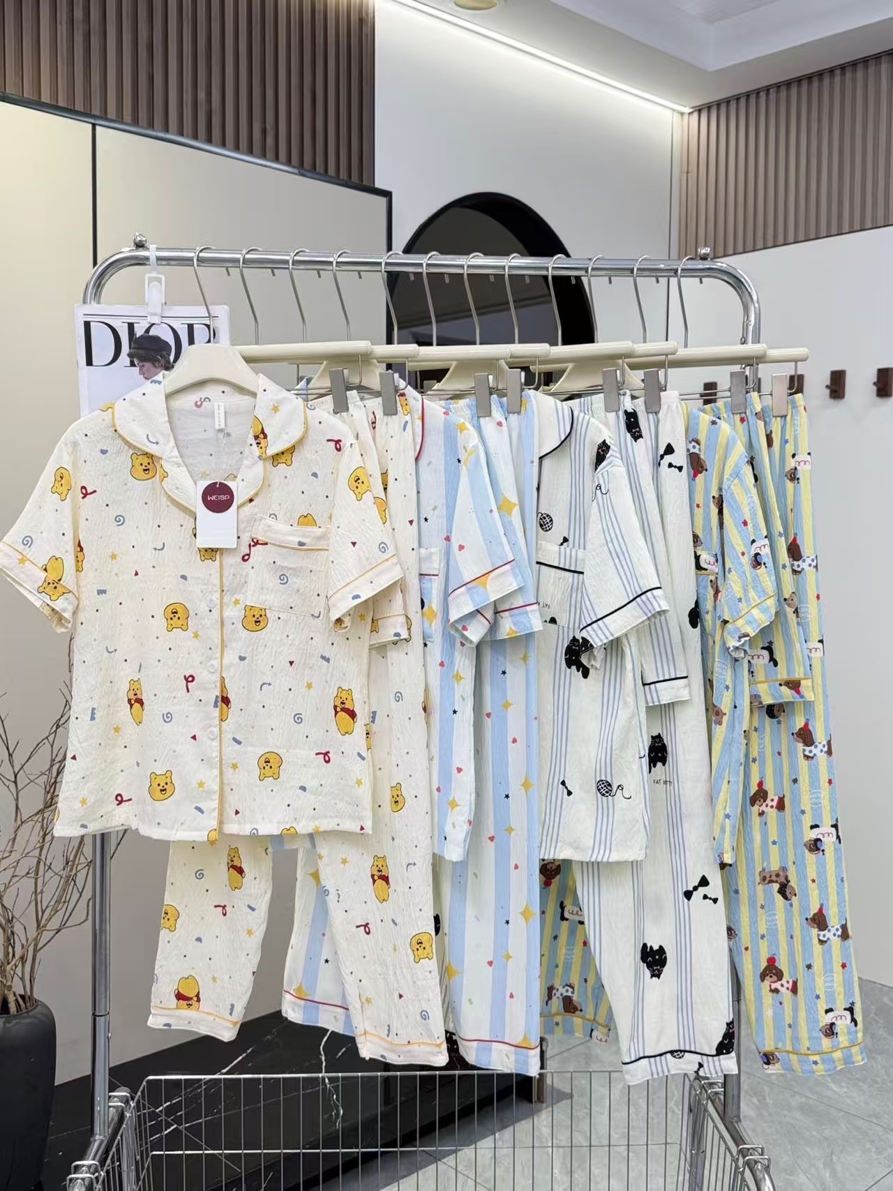 卡芮芊春夏卡通睡衣3件套 29.99元 - 线报酷
