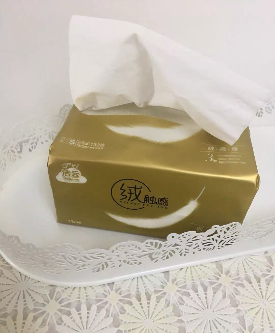 洁云绒触感抽纸130抽24包 28元 - 86线报