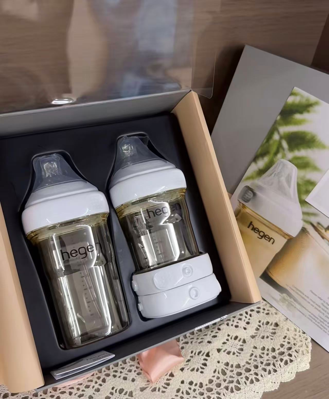 hegen ppsu奶瓶套装150ml+240ml 赠杯盖+测温贴 131元 - 线报酷 hegen ppsu奶瓶套装150ml+240ml 赠杯盖+测温贴 131元 - 线报酷