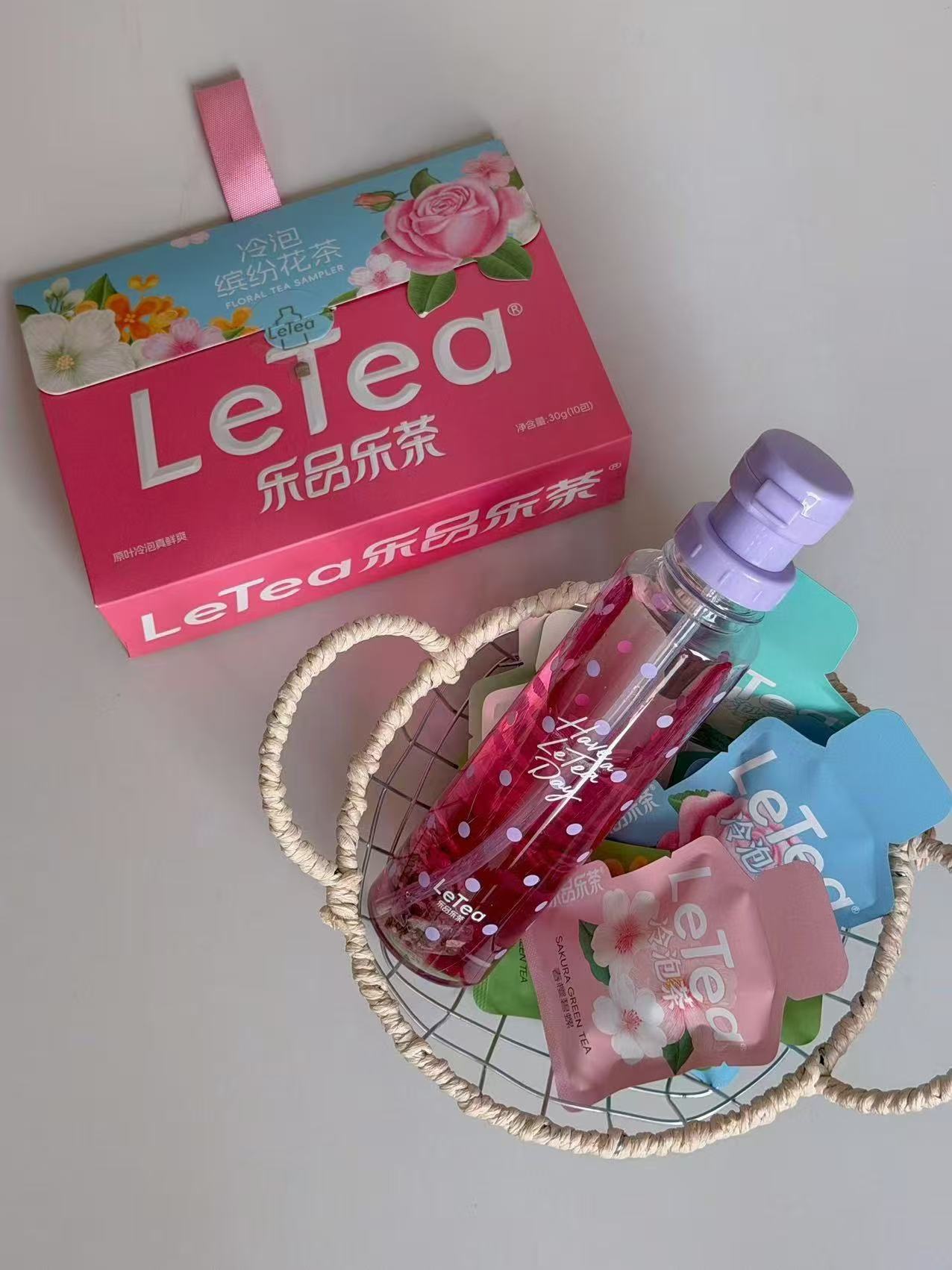LeTea乐品乐茶冷泡茶花果茶15包 赠波点杯500ml 27.58元 - 86线报
