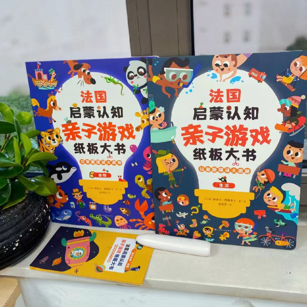 拉鲁斯猜谜大画册全2册 34元 - 美泡泡