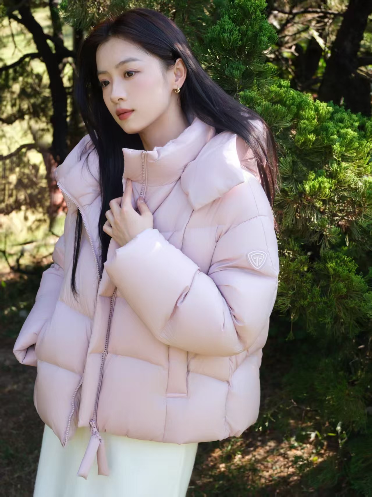 坦博尔周也同款女士泡芙羽绒服燕尾青XS 464元 - 线报酷 坦博尔周也同款女士泡芙羽绒服燕尾青XS 464元 - 线报酷