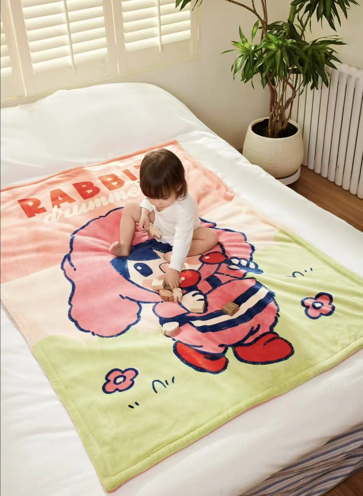 ibaby泡泡玛特联名盖毯120*150cm 69元 - 86线报