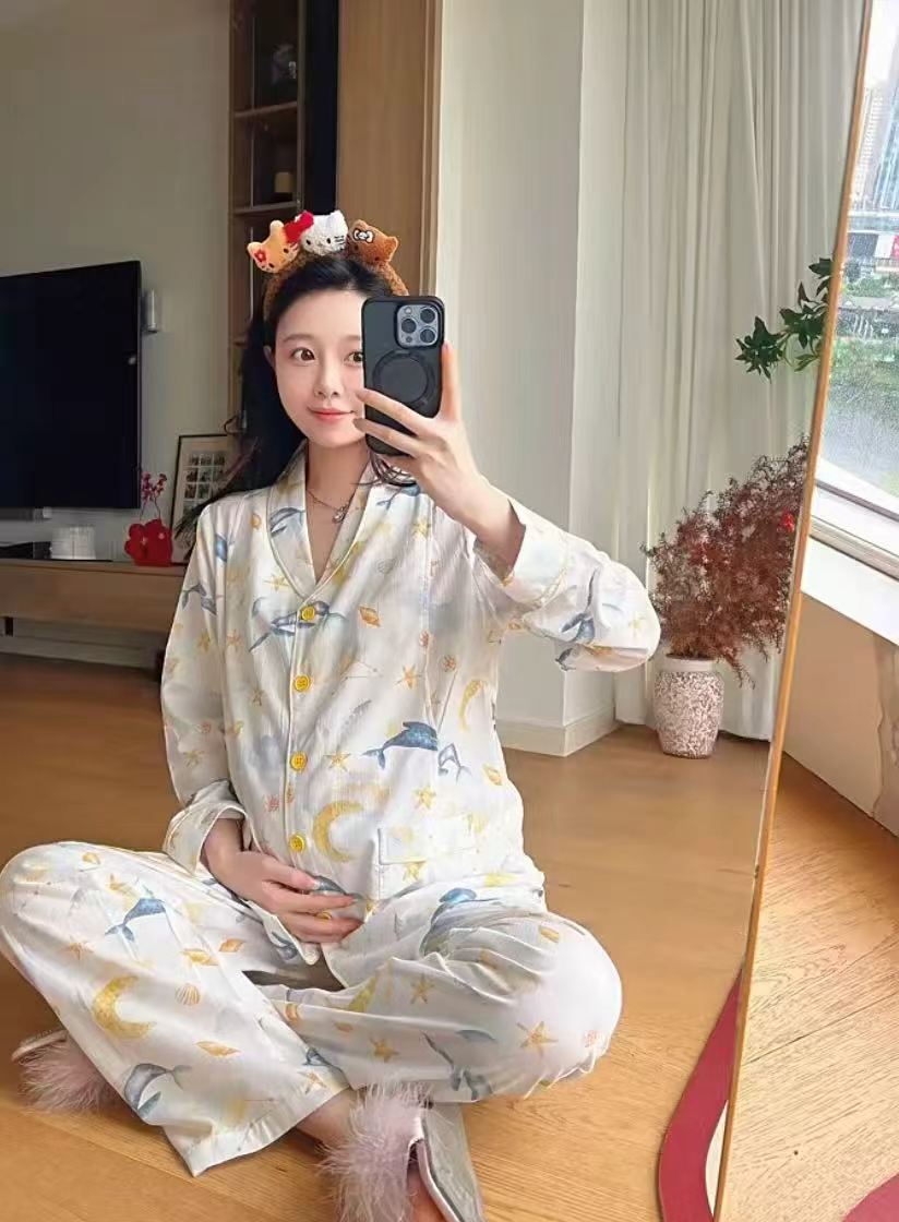 十月结晶月子服上衣+裤子 84.5元 - 86线报