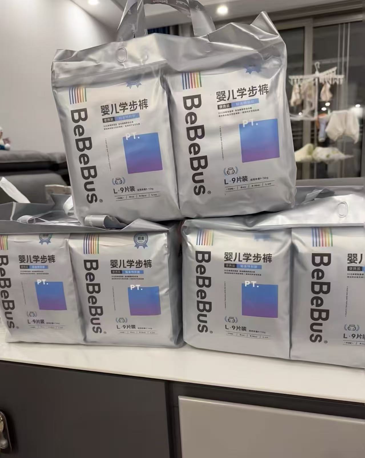 bebebus装仔铂金系列纸尿裤拍1发3包最多60片 236.9元 - 折送网