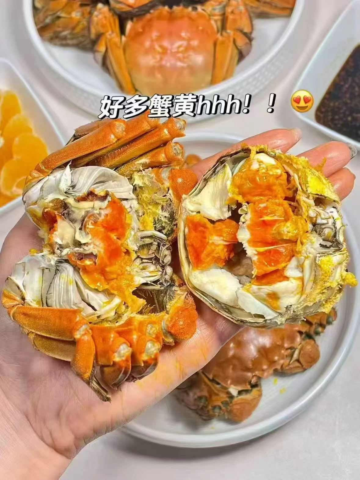阳澄有礼大闸蟹礼盒4对8只装公3.5两母2.5两 149元 - 线报酷