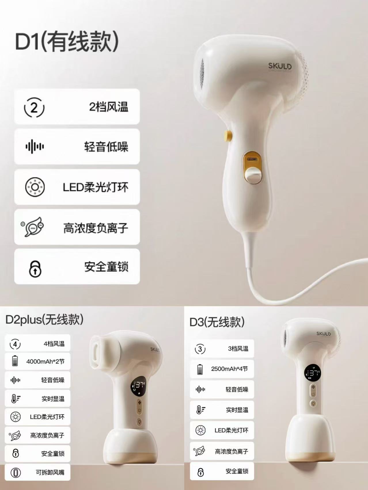 时蔻智能儿童吹风机 99元 - 86线报