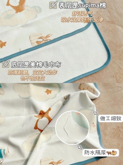 嫚熙可水洗隔尿垫50*70cm 拍2件 91.8元 - 86线报