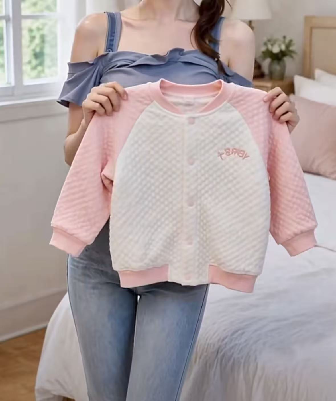 ibaby×outlast太空科技恒温小奶泡四面弹空气层儿童外套加厚花花 59元 - 86线报