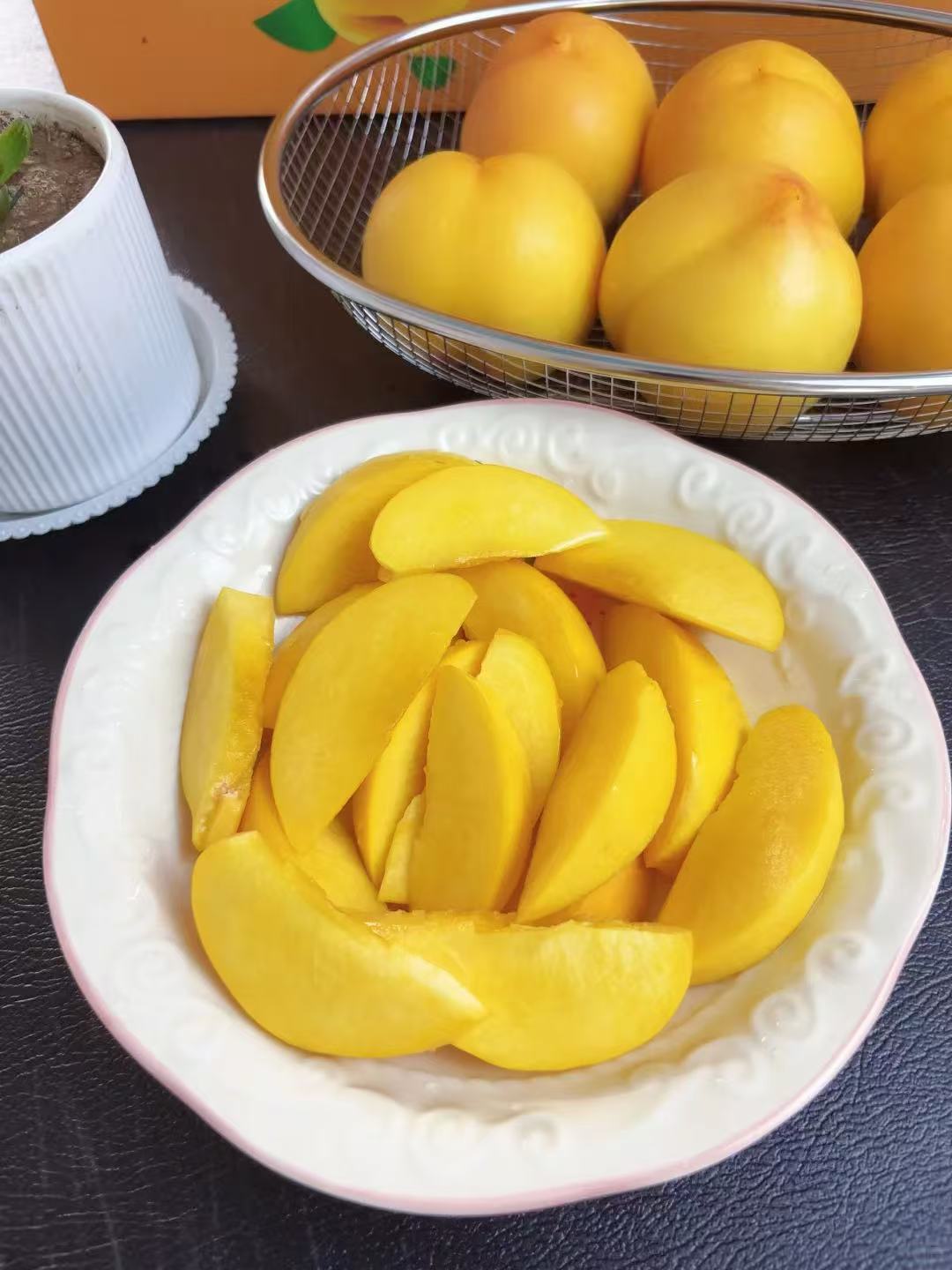 山东蒙阴黄油桃5-5.5斤带箱 23.9元 - 线报酷