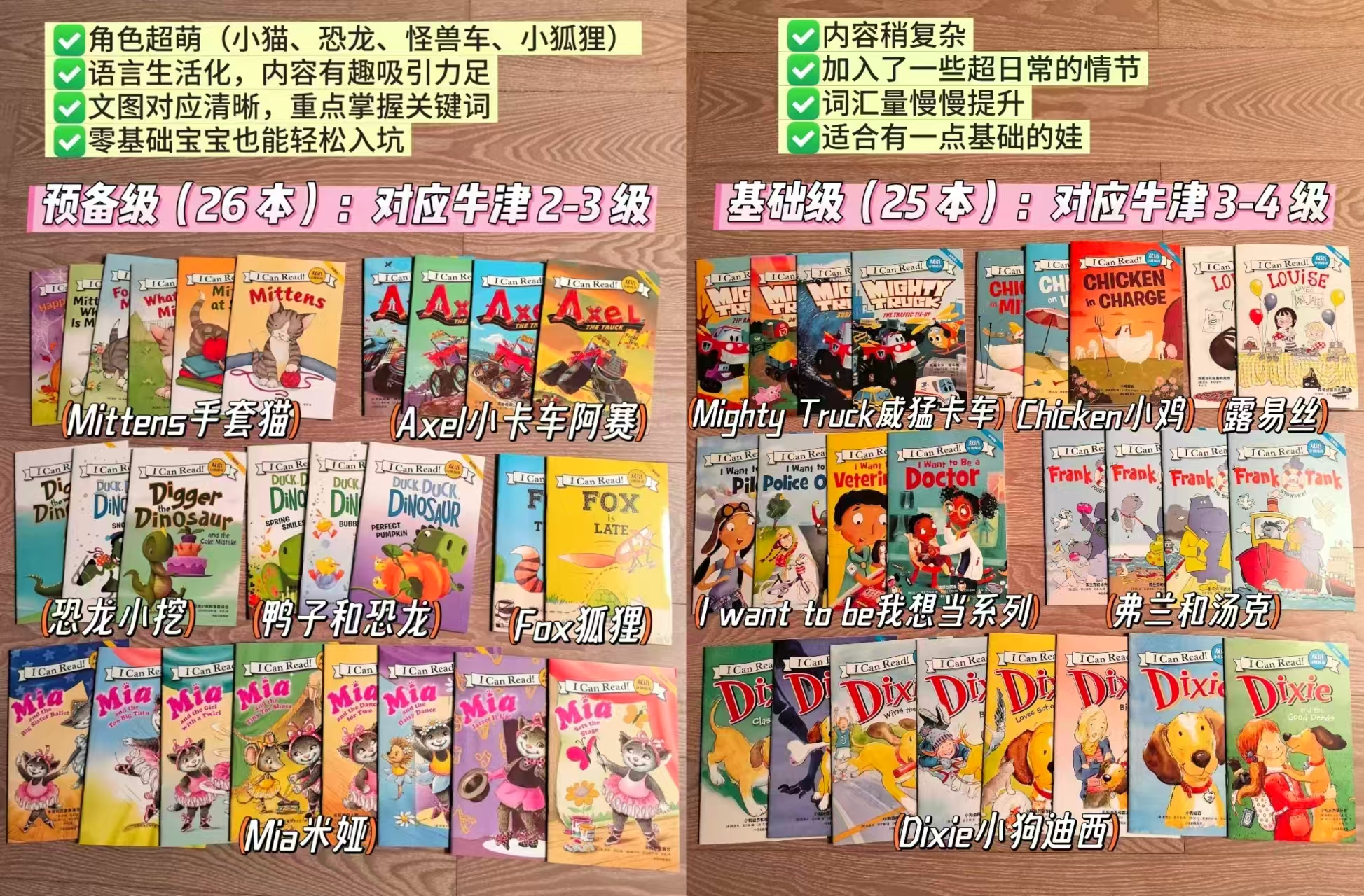 I Can Read系列双语分级3-6岁预备级26册 49元 - 86线报