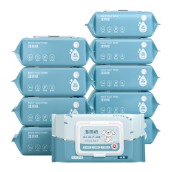 京东京造山茶花湿厕纸80片*10包 2件 89.8元 - 86线报