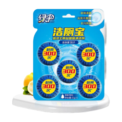 绿伞蓝洁士洁厕宝厕所马桶洁厕块50g*5块 9.9元 - 线报酷