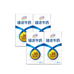 伊利臻浓牛奶125ml*4盒 4.9元 - 86线报