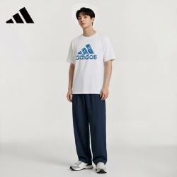 adidas男款短袖T恤ADITSG2-WBU 下单2件 99元 - 线报酷