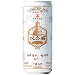 双合盛12.5°浓醇精酿德式小麦啤酒500ml*24罐 200元 - 86线报