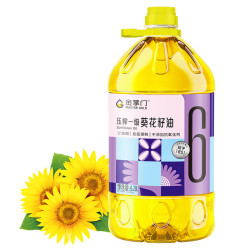 mastergold压榨一级少油烟充氮保鲜葵花籽油6.2L 59.75元 - 86线报