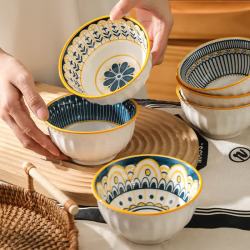 CERAMICS北欧系列釉下彩4.5英寸碗6个混装 25.3元 - 86线报