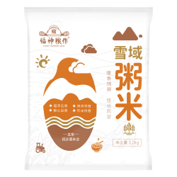 福神粮作浓稠米油东北雪域粥米2.5kg*1袋 10.9元 - 86线报