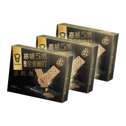 嘉顿5黑全麦梳打饼干243克*2 8.90元 - 86线报