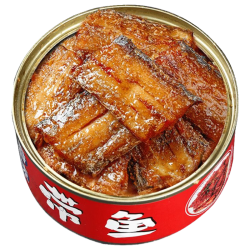 嗨新易五香带鱼罐头香辣下饭鱼罐装即食速食海鲜香酥刀鱼熟食4罐400g 18.8元 - 86线报