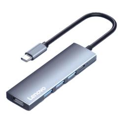 联想S705Type-C扩展坞五合一0.15m灰色 39.9元 - 线报酷