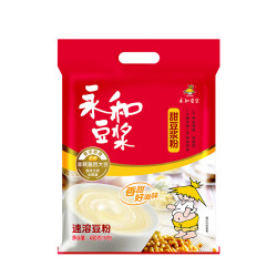 永和豆浆甜味豆浆粉豆粉豆奶粉冲调粉粉早餐代餐450g 19.8元 - 美泡泡