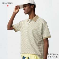 优衣库快干深米色L男士POLO衫 79元 - 86线报