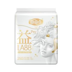 自由点 益生菌pro卫生巾日用夜用250组合装姨妈巾超薄棉柔套装经期用 - 86线报