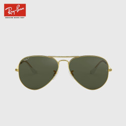 Ray-Ban进口偏光太阳镜飞行员系列墨镜眼镜礼盒RB3025 1061元 - 86线报