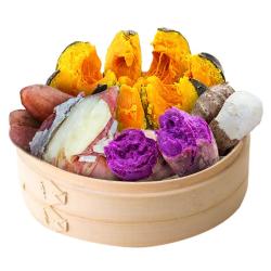 京鲜生紫薯小南瓜哈密薯小芋头组合5斤 13.9元 - 86线报