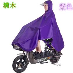 电瓶车双人雨衣亲子2人电动摩托男女新款加大长款上学防暴雨雨披 17.81元 - 86线报